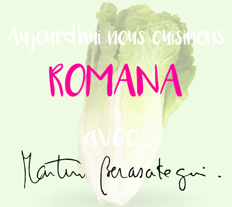 LAITUE ROMAINE AVEC DE L’ORANGE, DU FROMAGE ET DES AMANDES